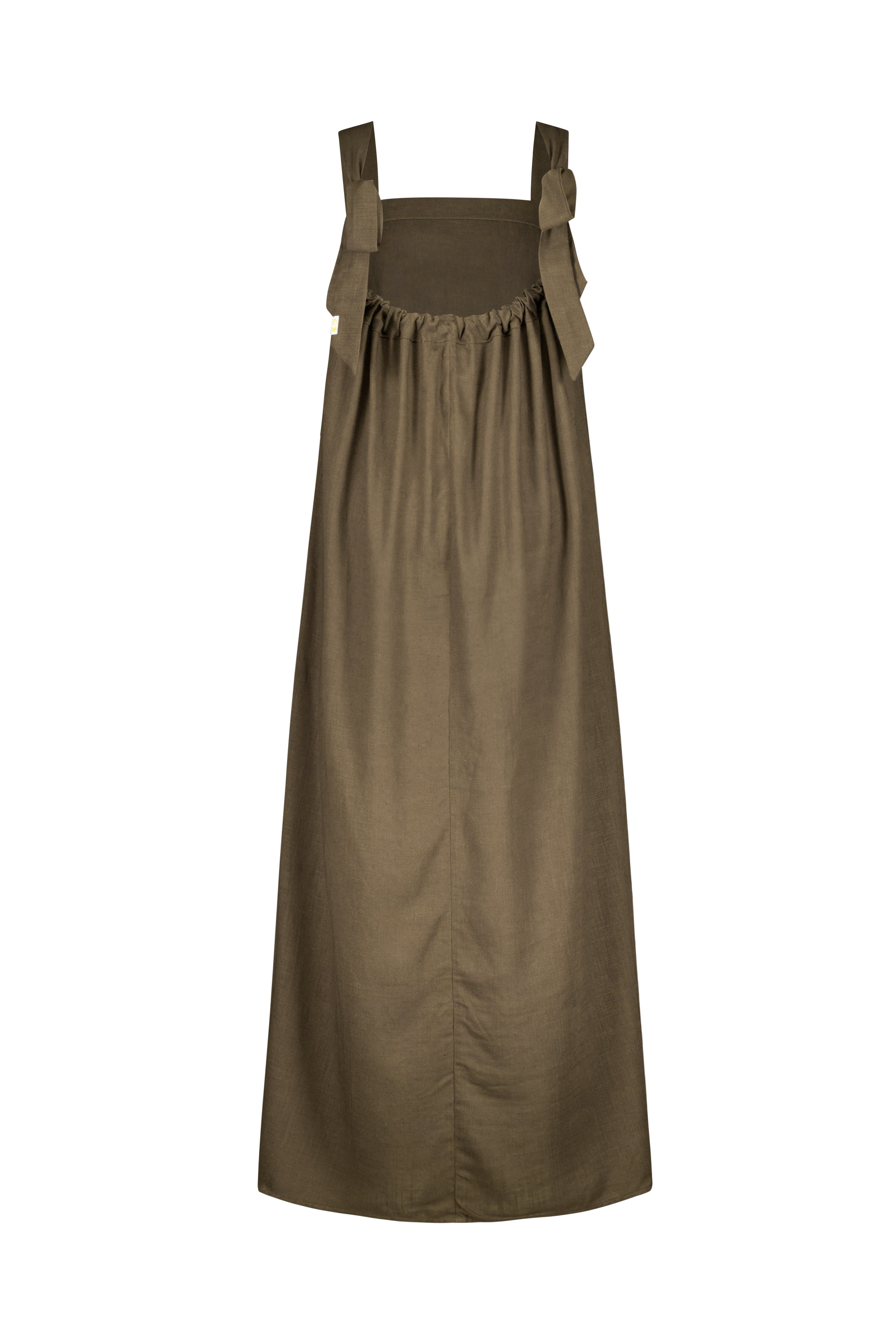 Rapture Dress Olive Linen