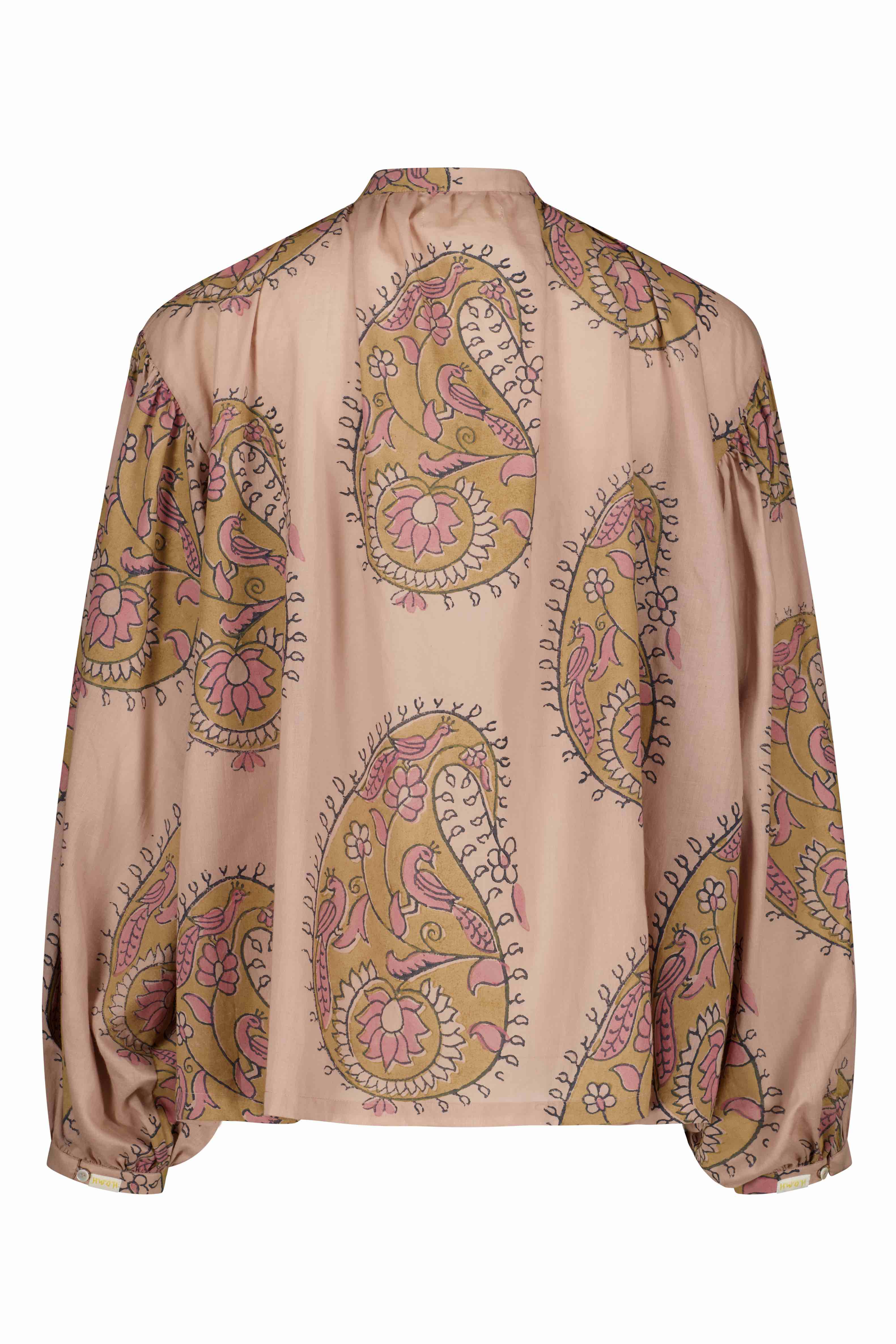 Birdie Paisley Organic Cotton Blouse