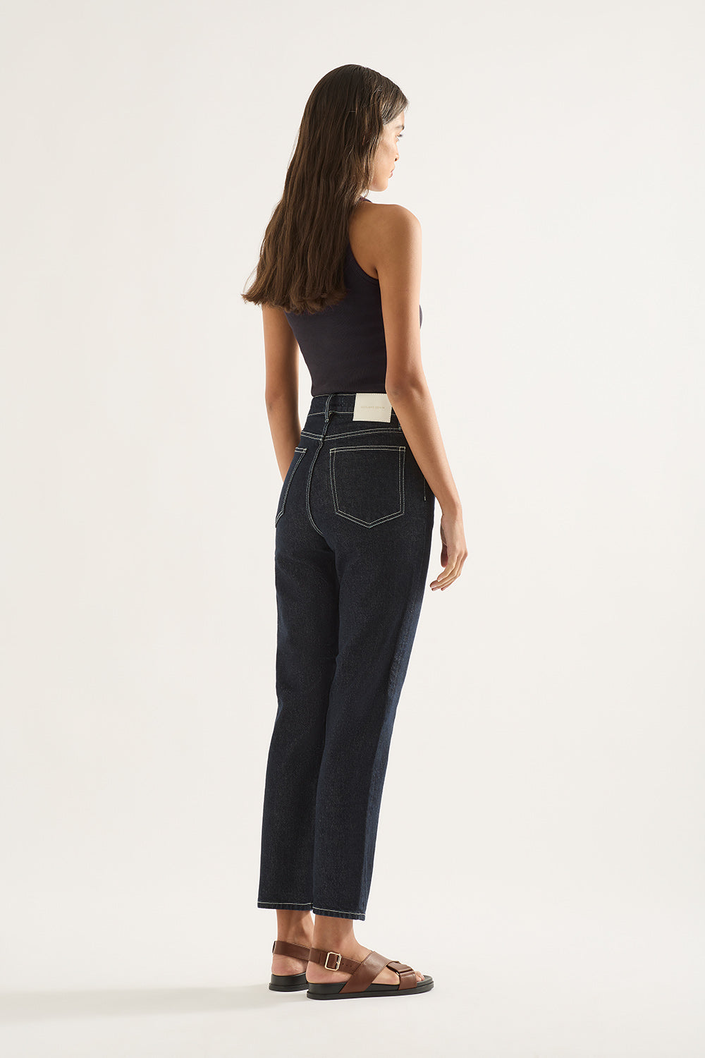 Zoe High Rise Straight Leg Jean