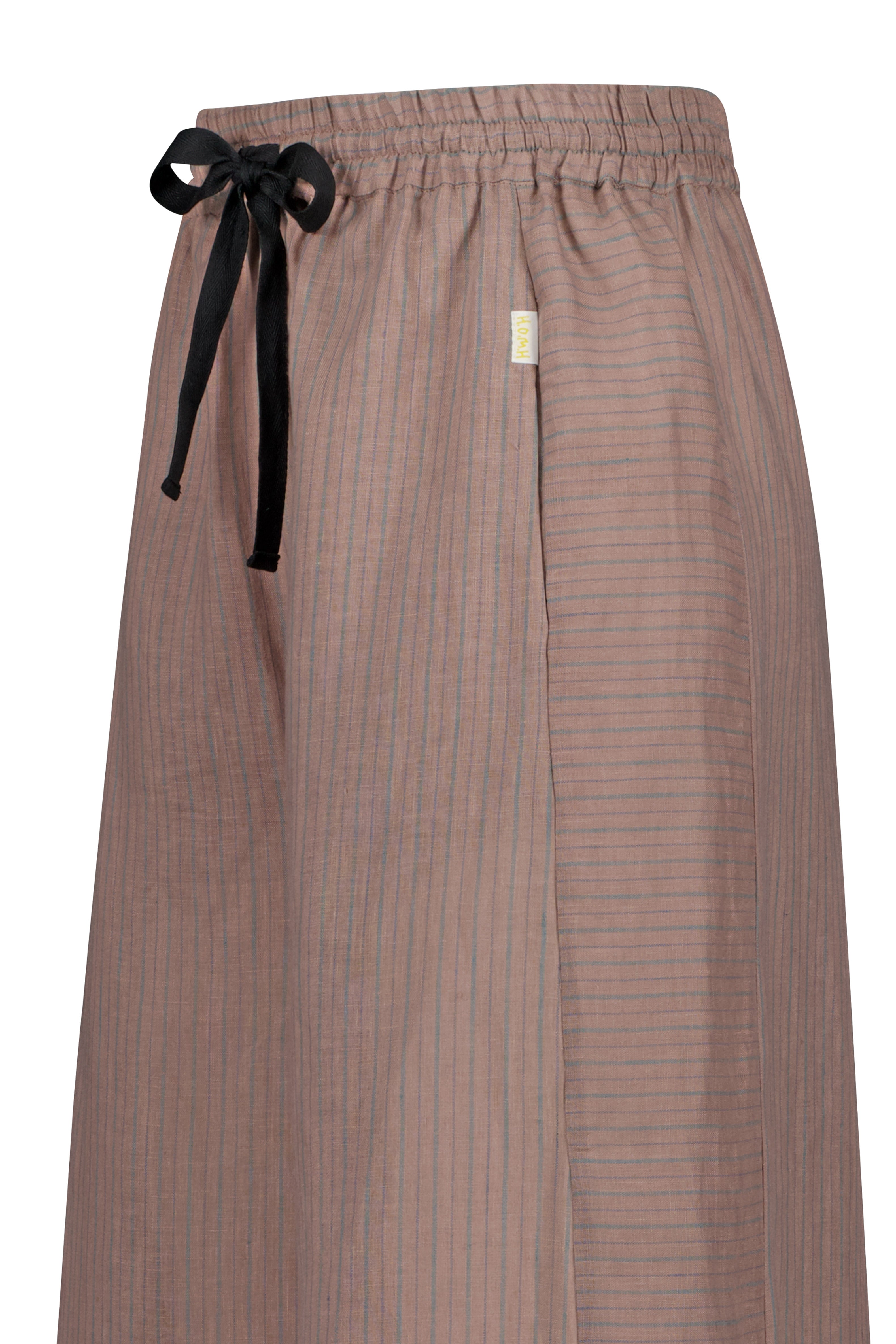 Resort Wide Leg Palazzo Pant Pink Stripe