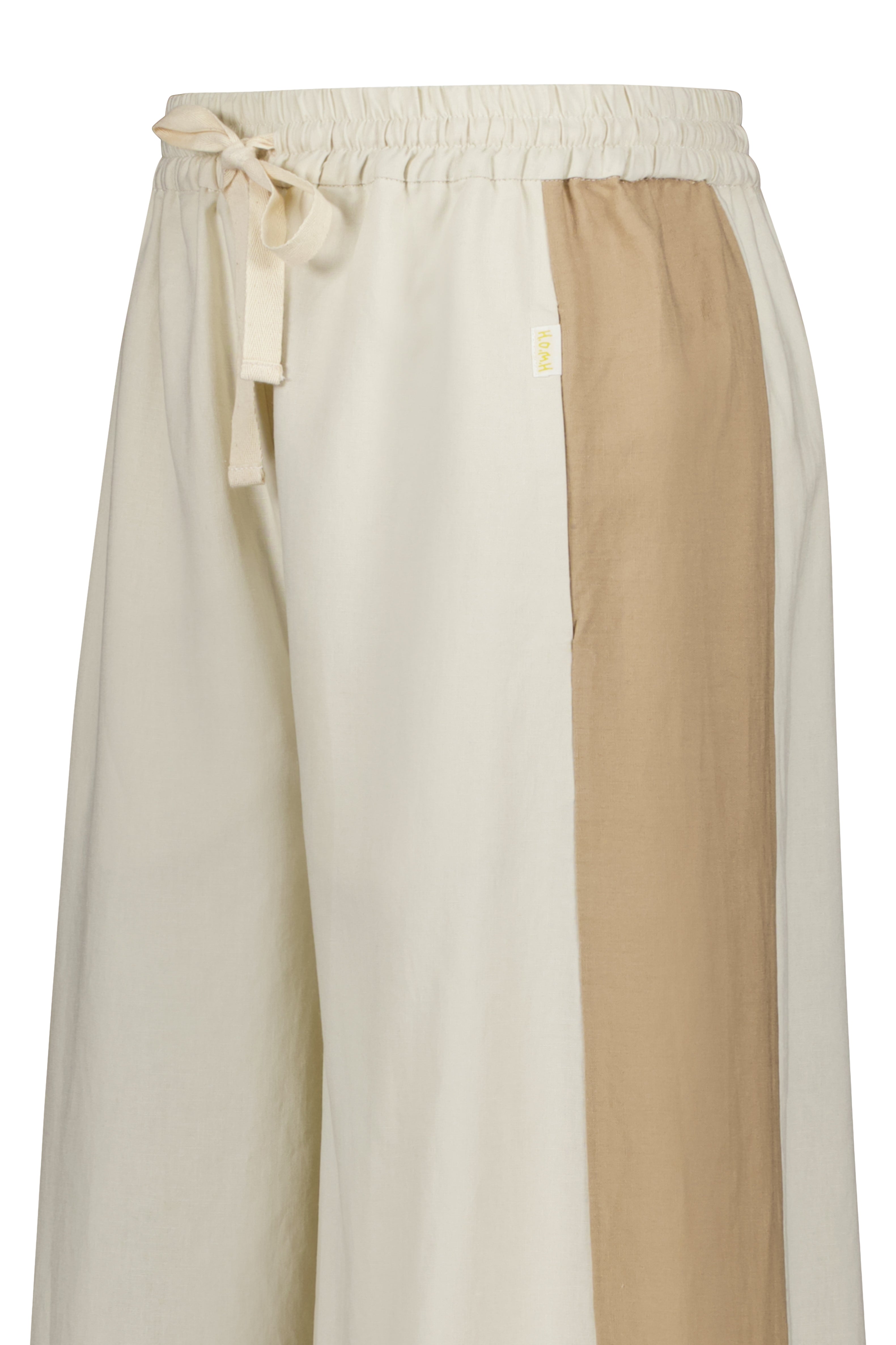 Luxe Tux Wide Leg Palazzo Pant Cream