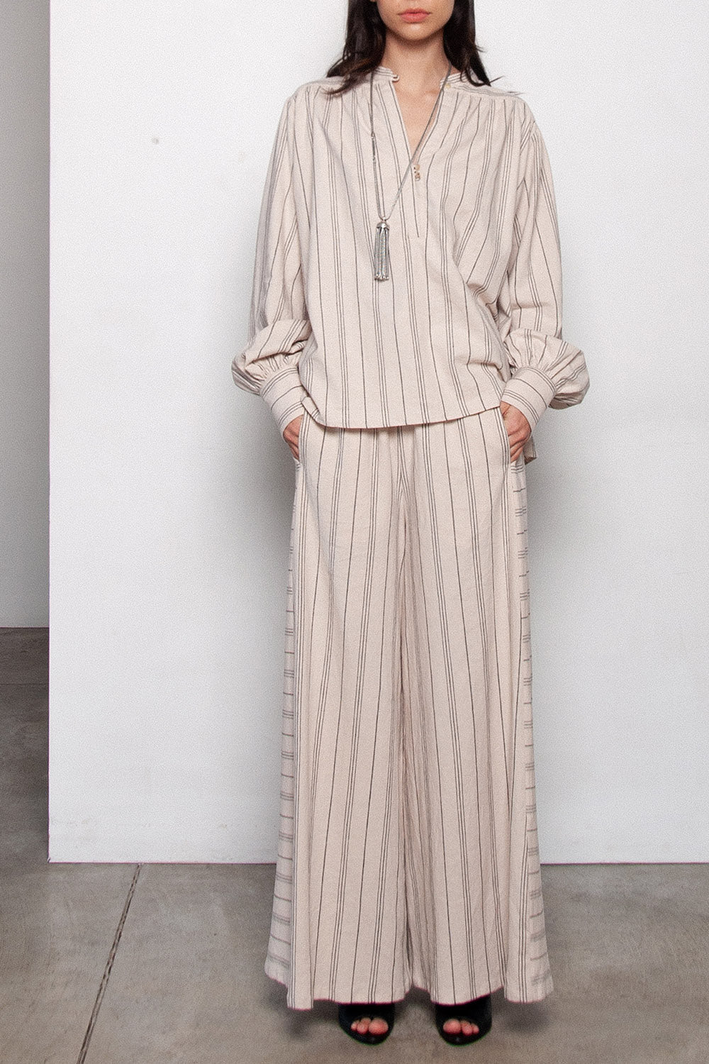 Resort Wide Leg Palazzo Pant