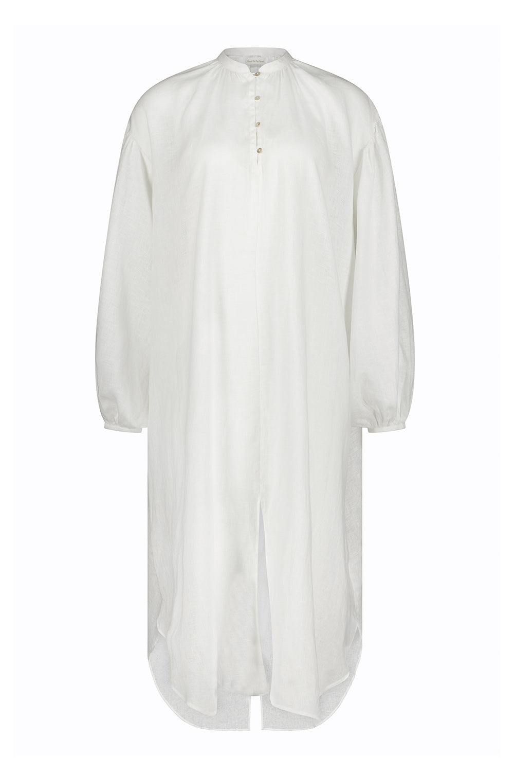 Love Love White Linen Dress